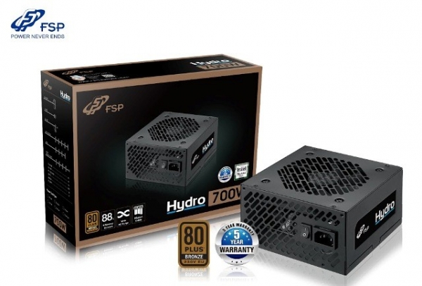 FSP Power Supply HYDRO Series HD700 - Active PFC - 80 Plus Bronze (Box- kèm dây nguồn)